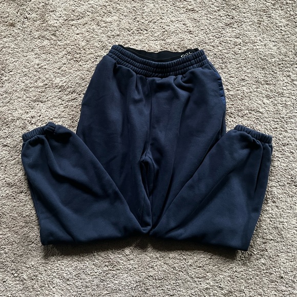 ✨Sold✨OGL Double Waistband High Waisted Polar Fleece Jogger Sweatpants - Picture 1 of 4